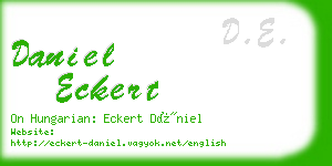 daniel eckert business card